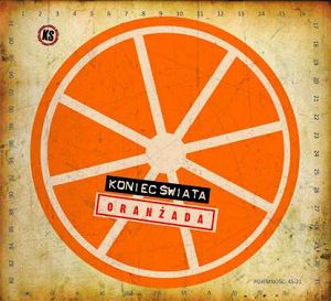 KONIEC ŚWIATA  Oranżada (orange yellow splatter)