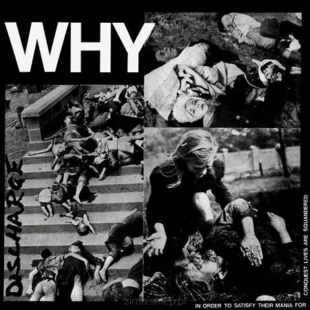 DISCHARGE  Why (czerwony winyl)