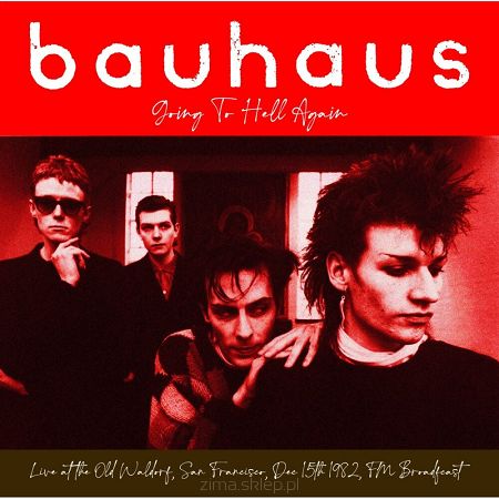洋楽 RARE! Bauhaus Japan CD SEALED PROMO BAUHAUS Going To Hell Again: Live At The Old Waldorf, San