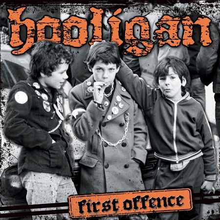 HOOLIGAN  First Offence (zielono-pomarańczowy splater)