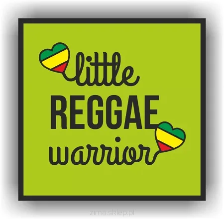 Naszywka Little Reggae Warrior