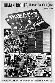 HUMAN RIGHTS Human Rats (czarny winyl) - 2