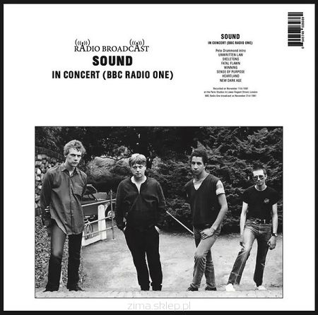 THE SOUND  In Concert (BBC Radio One)