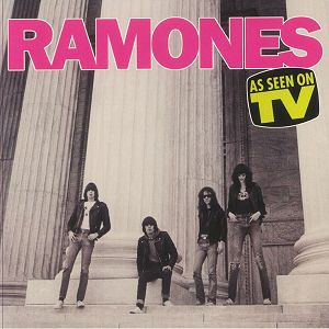 RAMONES  As Seen On TV LP (różowy marbled winyl)
