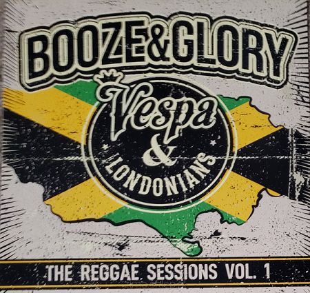 BOOZE & GLORY  Vespa & Londonians - The Reggae Session Vol. 1 (green yellow black marbled)