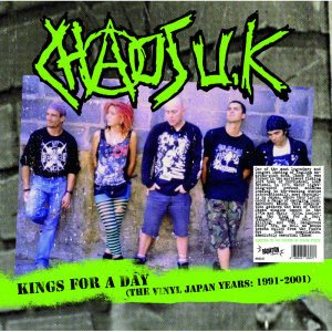 CHAOS UK  Kings For A Day (The Vinyl Japan Years: 1991-2001)  (kolorowy winyl)