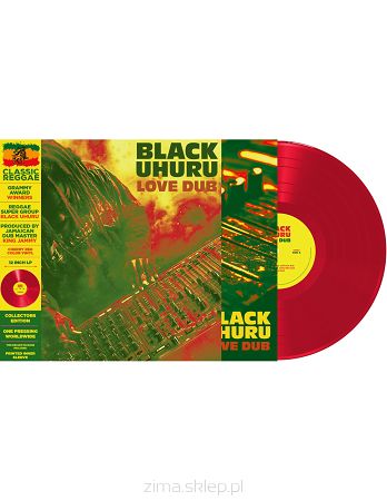 BLACK UHURU Love Dub (czerwony clear) | Zima – sklep muzyczny
