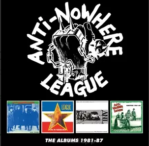 ANTI-NOWHERE LEAGUE  The Albums: 1981 – 1987, 4CD