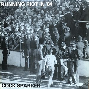 COCK SPARRER  Running Riot in ’84 (koi pond marble vinyl)
