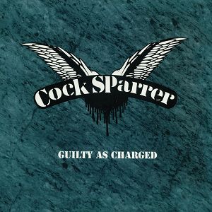 COCK SPARRER  Guilty As Charged (2024 remaster) (blackice whit splatter winyl)