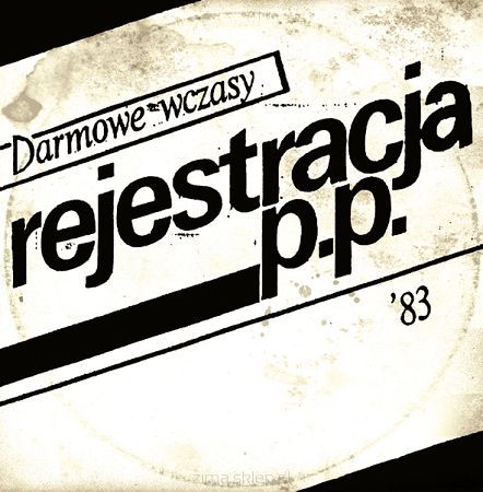 REJESTRACJA  Darmowe wczasy (czarny winyl)