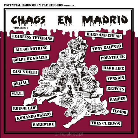 CHAOS EN MADRID Vol.1 (INCLUYE FANZINE)