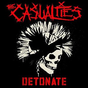 THE CASUALTIES Detonate (red with black splatter vinyl)